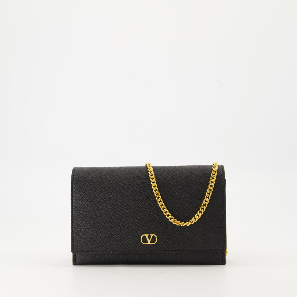 Sacs bandoulière VLogo Chain Pouch Valentino Garavani Noir Femme