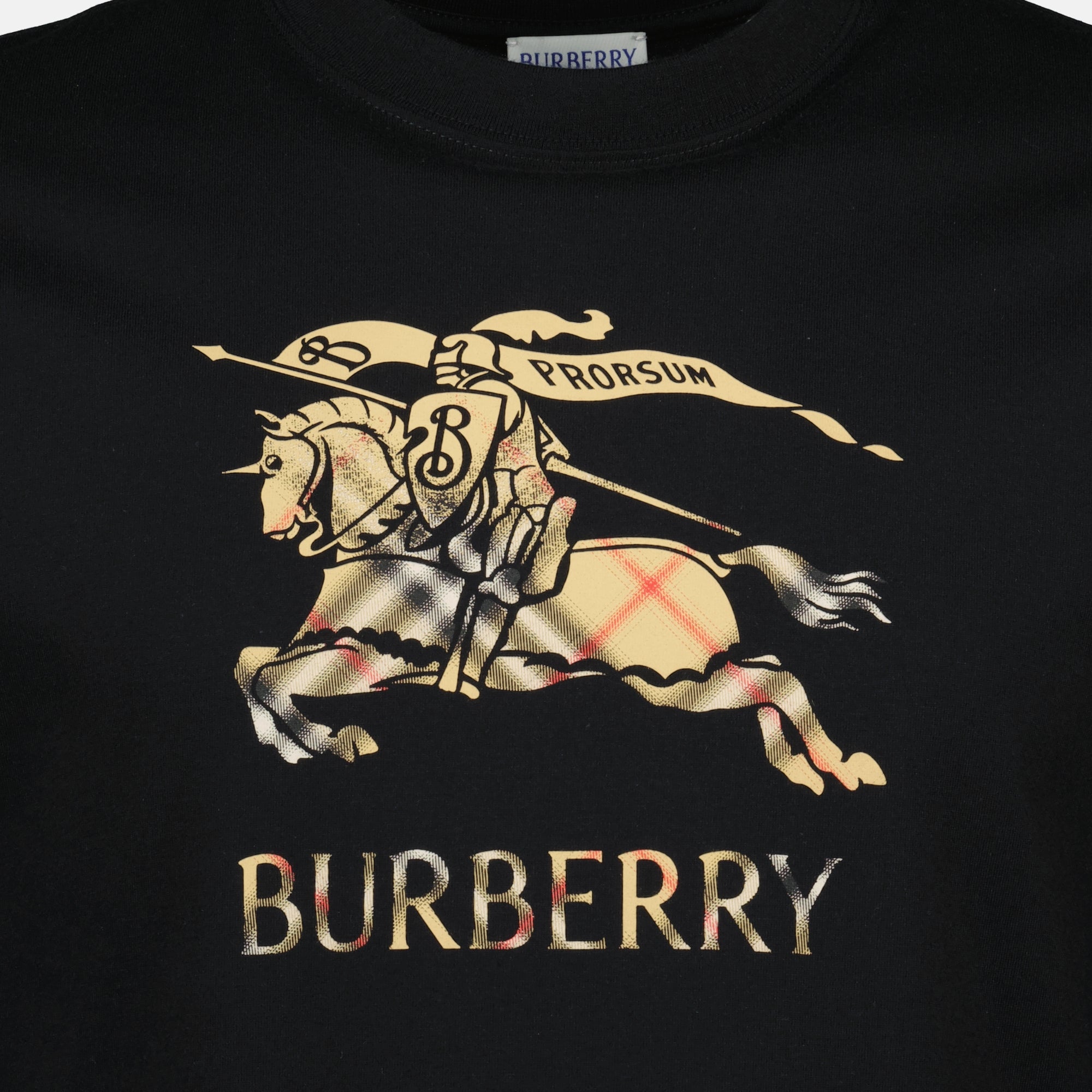 Immagine della T-shirt EKD nera di Burberry per Uomo - stagione Primavera-Estate 2026 - Vista Dettagliata_2