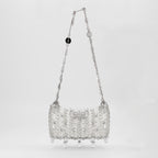 Immagine dell'articolo borsa 1969 nano con cristalli argentati del marchio Rabanne per donne - Stagione Primavera-Estate 2026 - Vista Frontale