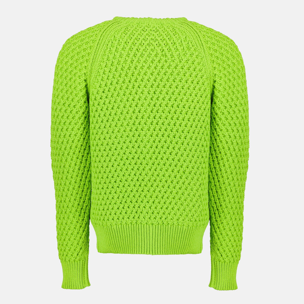 Immagine del maglione verde CD Box di Dior per Uomo - Stagione Primavera-Estate 2026 - Vista Posteriore
