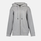 Sweatshirts Fendi Roma Zip Sweatshirt Fendi Grau Femme