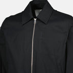 Image de l'article Blouson noir AMI de coeur de la marque Ami PARIS pour Homme - Saison Printemps-Été 2026 - Vue détaillée_1