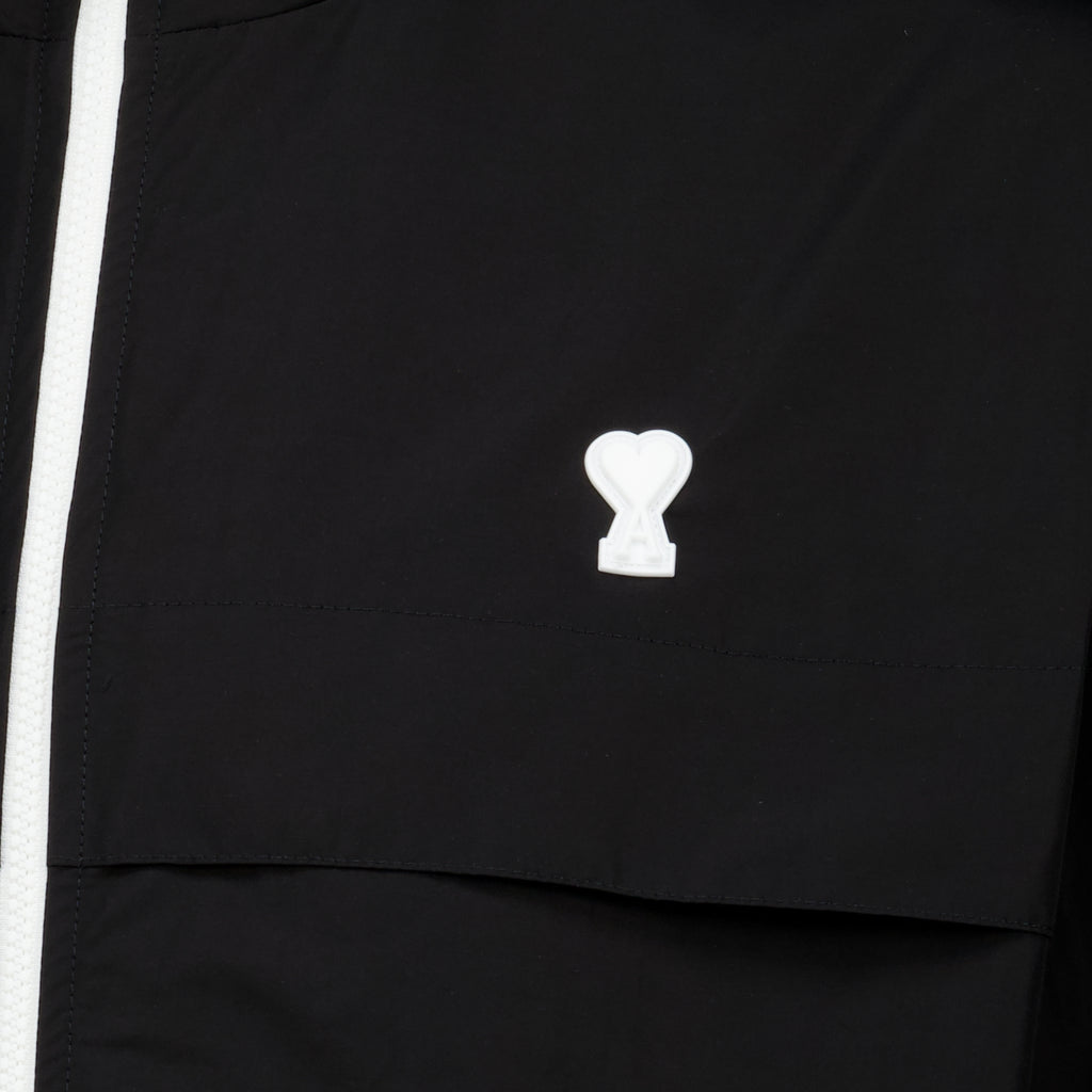 Vestes Coupe vent AMI de coeur noir Ami PARIS Noir Homme