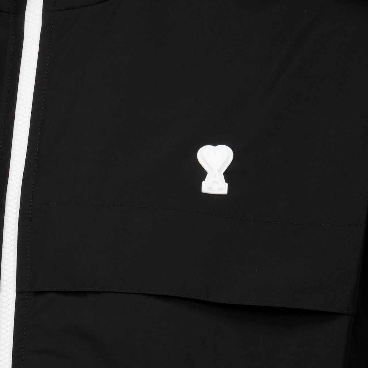 Vestes Coupe vent AMI de coeur noir Ami PARIS Noir Homme