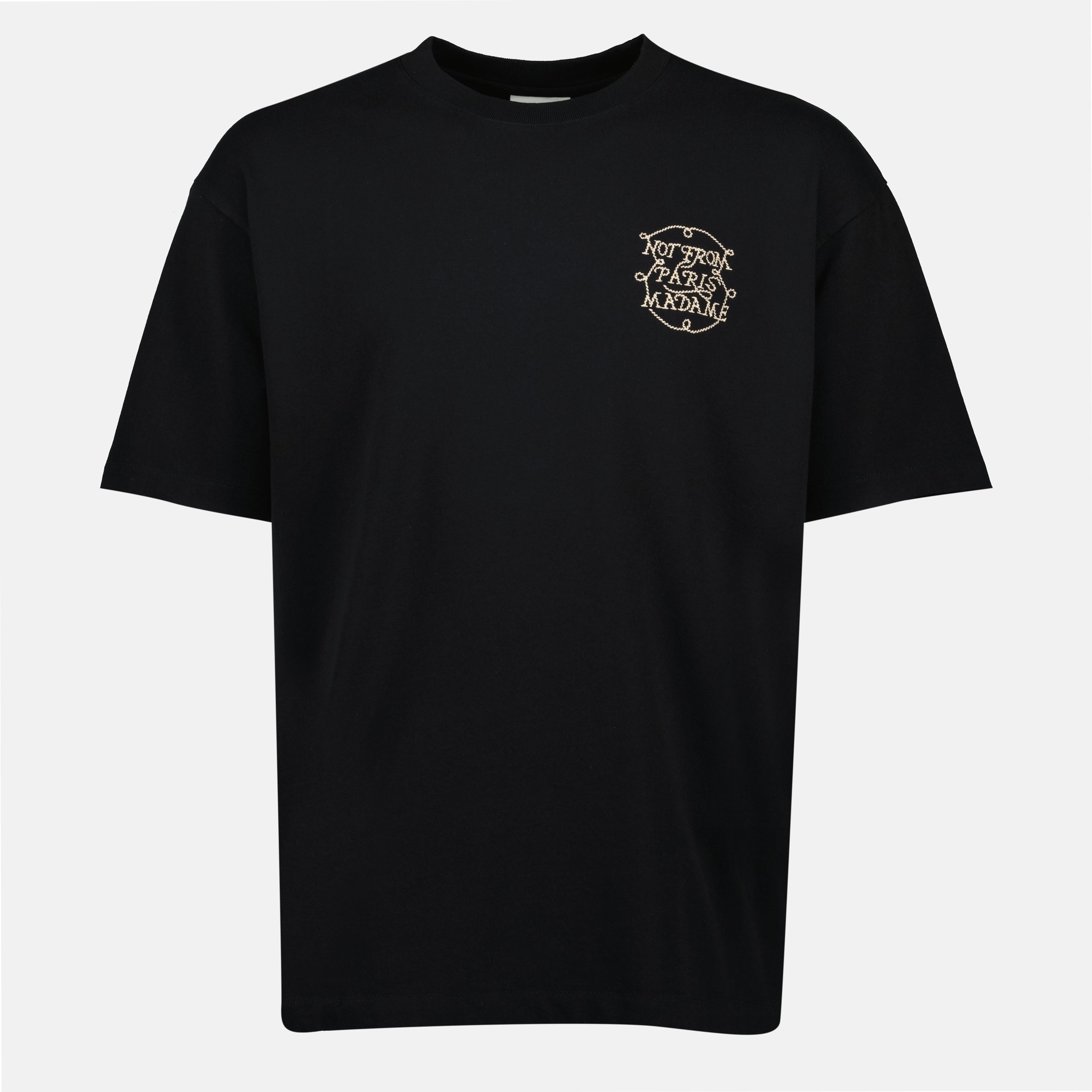 T-shirt Slogan Tressé