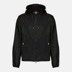 Immagine del giubbotto antivento Grimpeurs nero del marchio Moncler per uomo - Collezione Primavera-Estate 2026 - Vista Frontale
