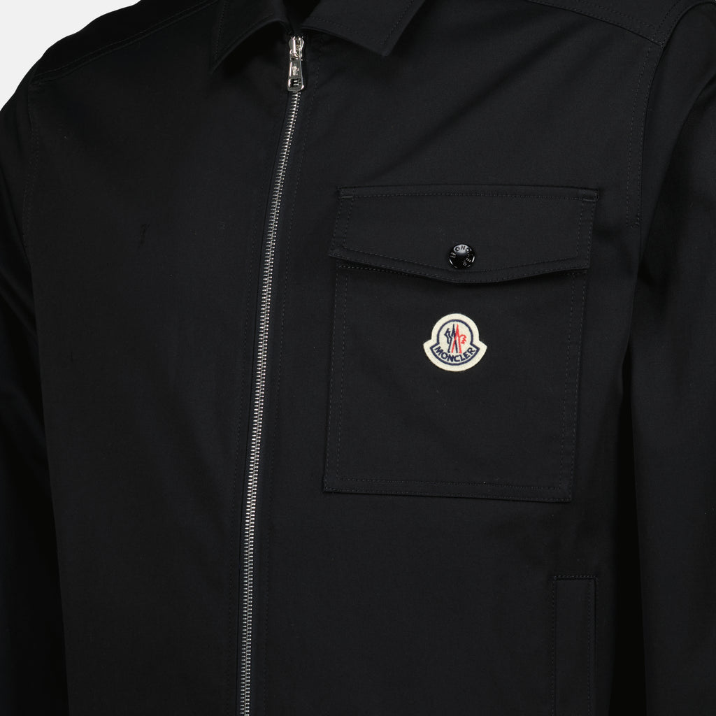 Vestes Veste chemise Moncler Noir Homme