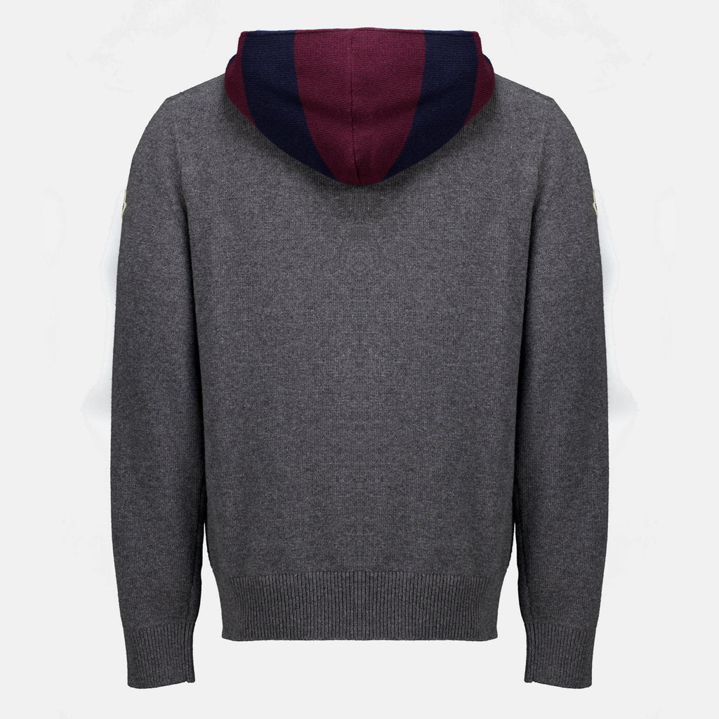 Vestes Cardigan Grigio in Lana e Cachemire Moncler Gris Homme