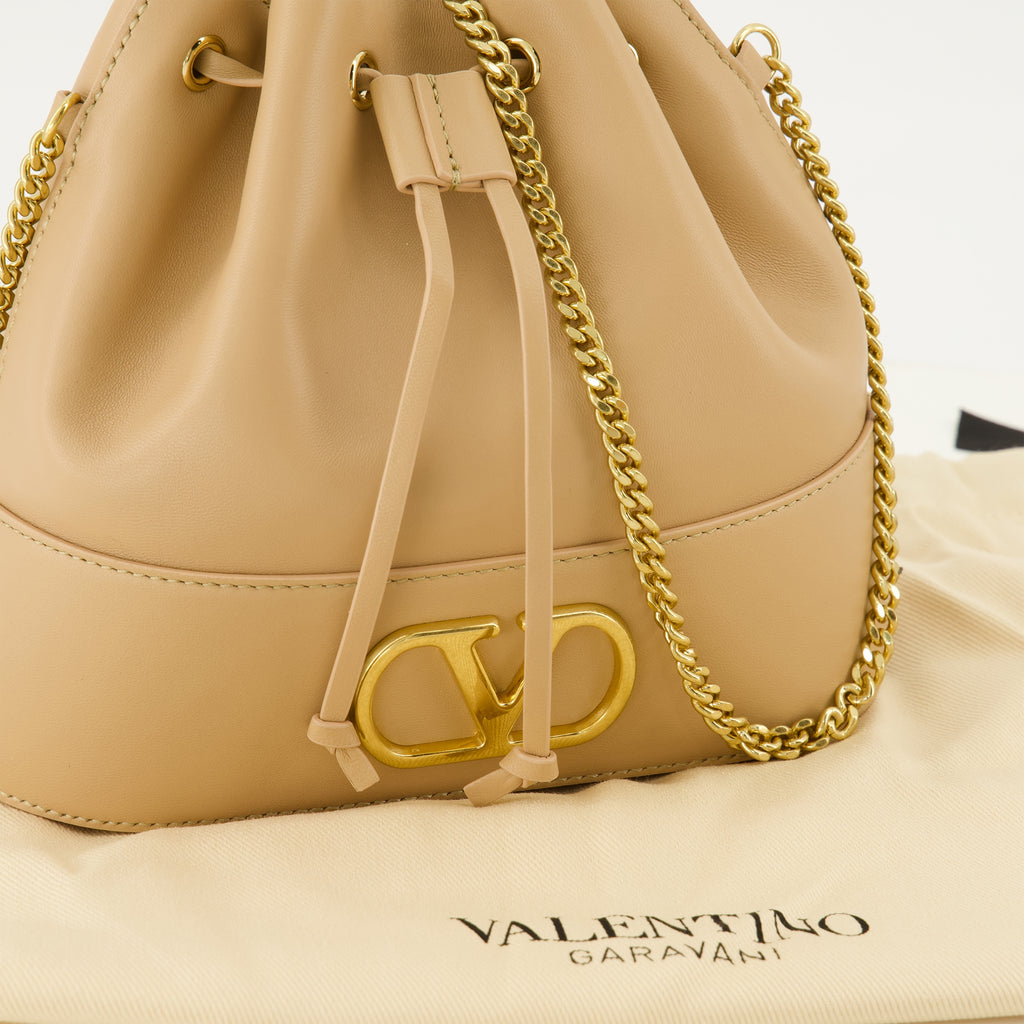 Sacs seau Mini Borsa a Secchiello Beige Valentino Garavani Beige Femme