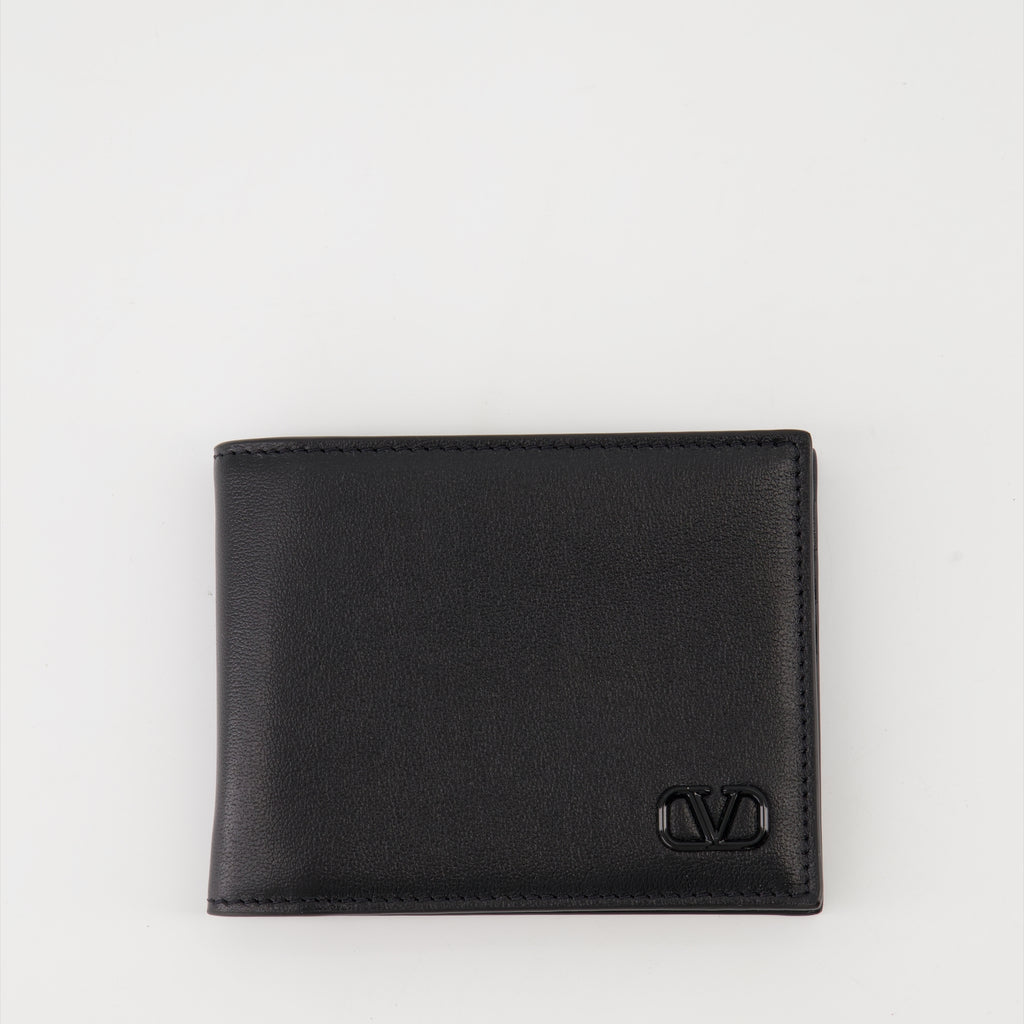 Small leather goods Portefeuille VLogo Valentino Garavani Black Homme