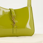 Image de l'article Sac Le 5 à 7 en cuir verni vert de la marque Saint Laurent pour Femme - Saison Printemps-Été 2026 - Vue détaillée_2