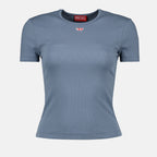 T-shirt T-Ele-Long T-Shirt Diesel Blu Femme
