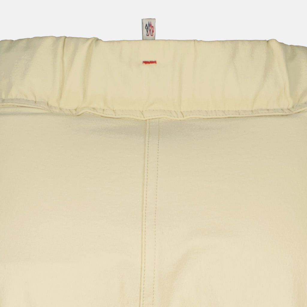 Pantalons Beige Nylon Hosen Moncler Grenoble Beige Femme