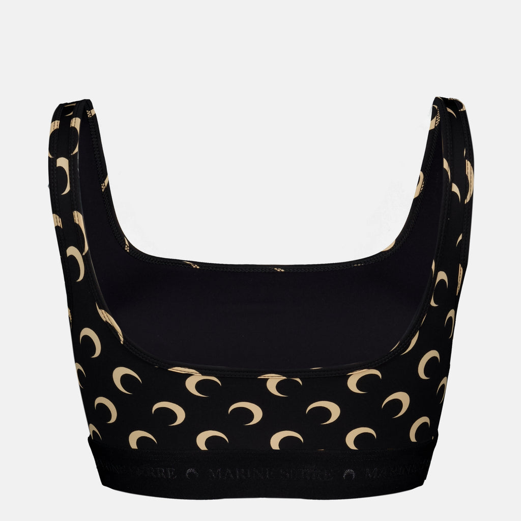 Tops Brassière Moon noir Marine Serre Noir Femme