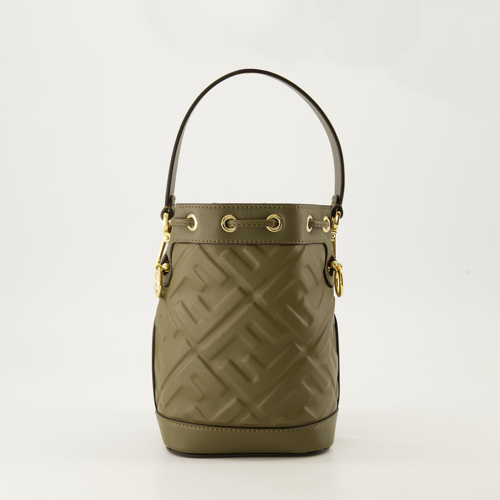 버킷백 버킷 백 Mon Trésor 미니 Fendi 녹색 여성