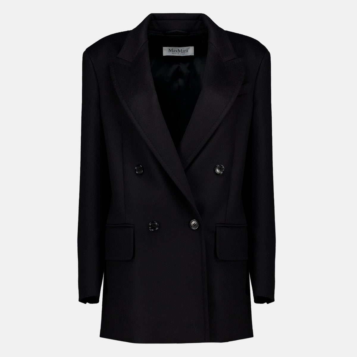 Vestes Blazer Olimpa noir Max Mara Noir Femme