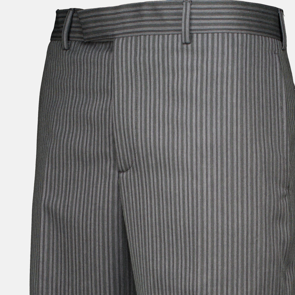 Pantalons Gray Striped Tailoring Pants Dior Gris Homme