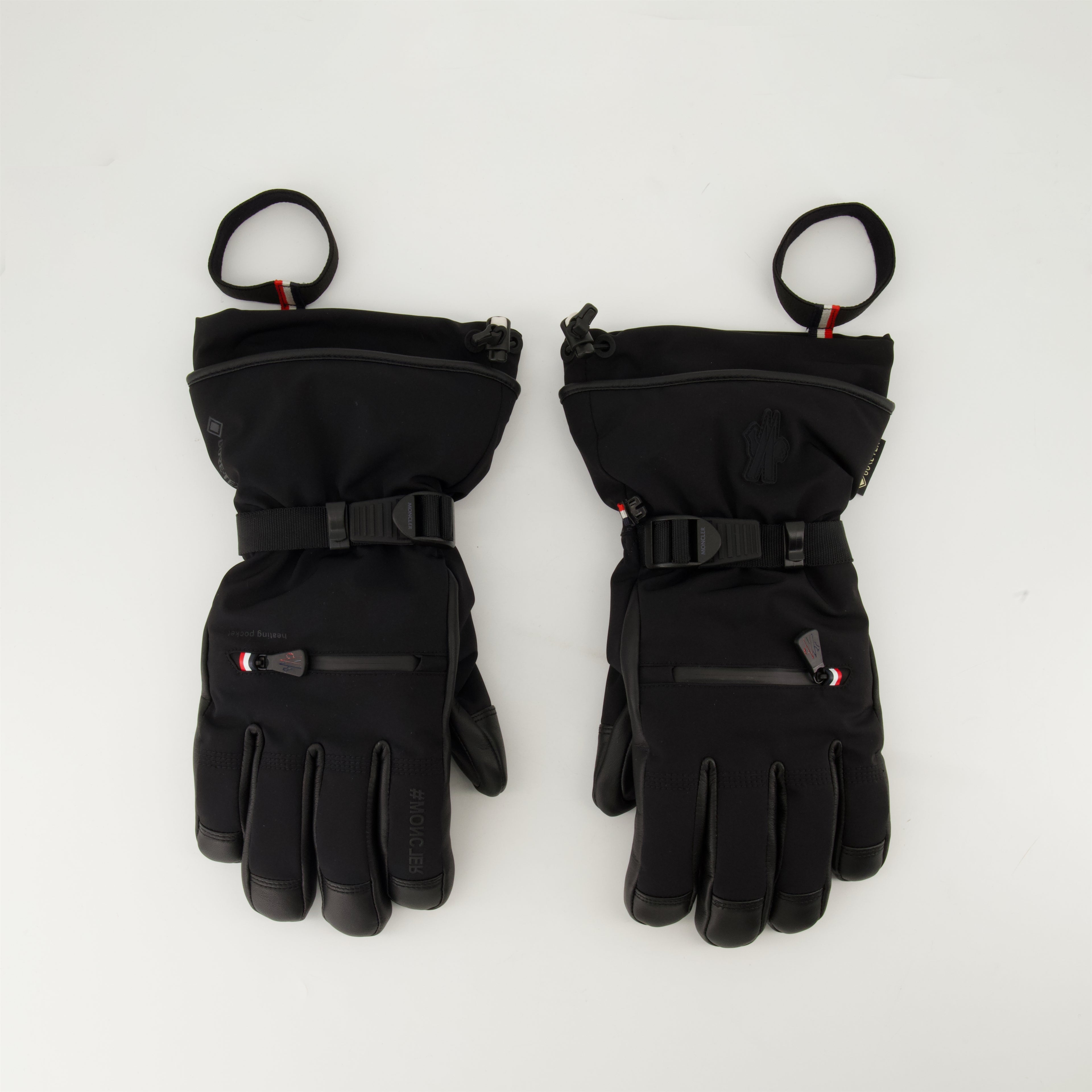 Écharpes, foulards et gants Gants de ski Moncler Grenoble Noir Homme