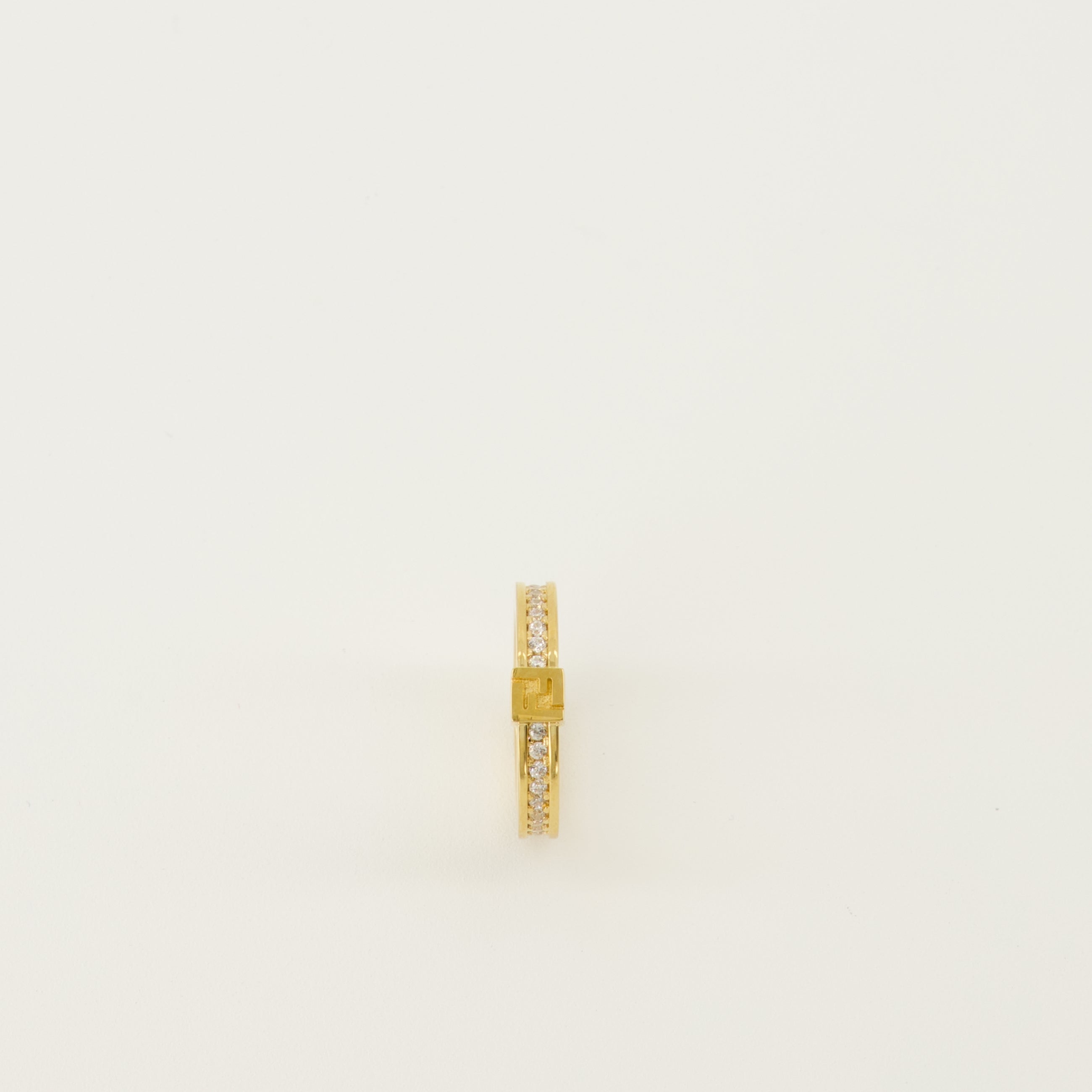 Image de l'article Bague Forever avec cristaux de la marque Fendi pour Femme - Saison Printemps-Été 2026 - Vue détaillée_3