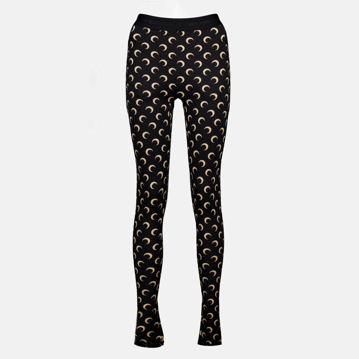 Pantalons Leeging imprimé Moon Marine Serre Noir Femme