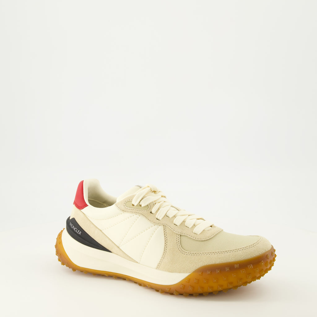 Baskets Baskets CityTrek en daim beige Moncler Beige Homme