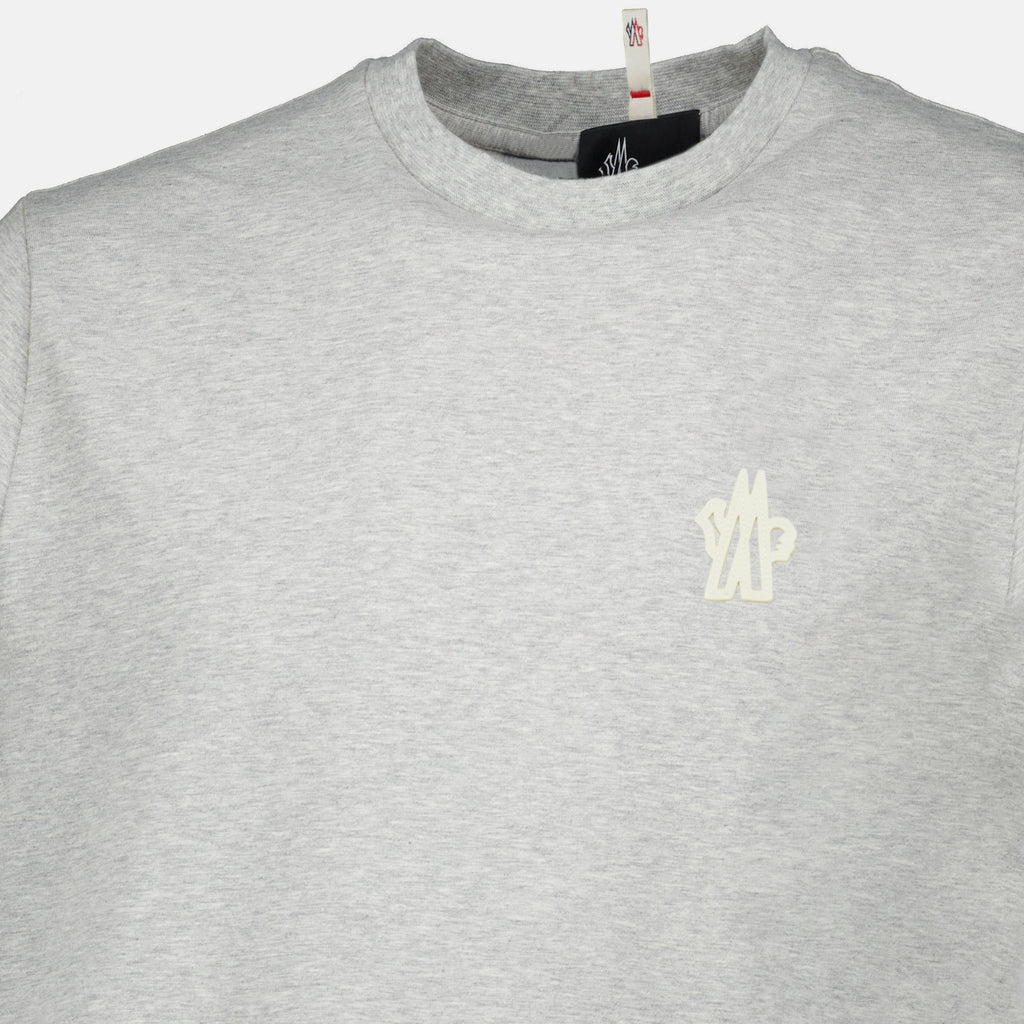 T-shirts Lot de trois t-shirts en coton Moncler Grenoble Blanc Homme