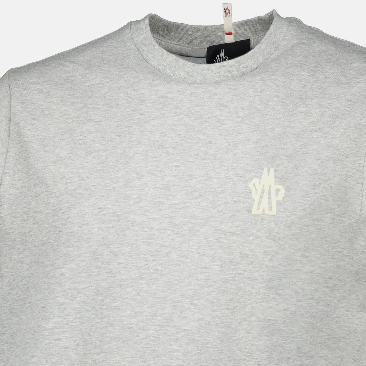 T-shirts Lot de trois t-shirts en coton Moncler Grenoble Blanc Homme