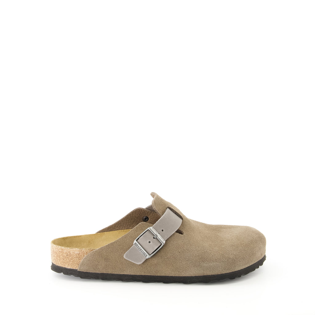 Scarpe aperte Boston Mules Birkenstock Marrone Homme
