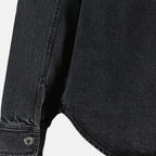 Bild des Artikels Schwarze Baumwoll-Überhemd von Ami PARIS für Unisex - Frühjahr-Sommer-Saison 2026 - Detailansicht_2