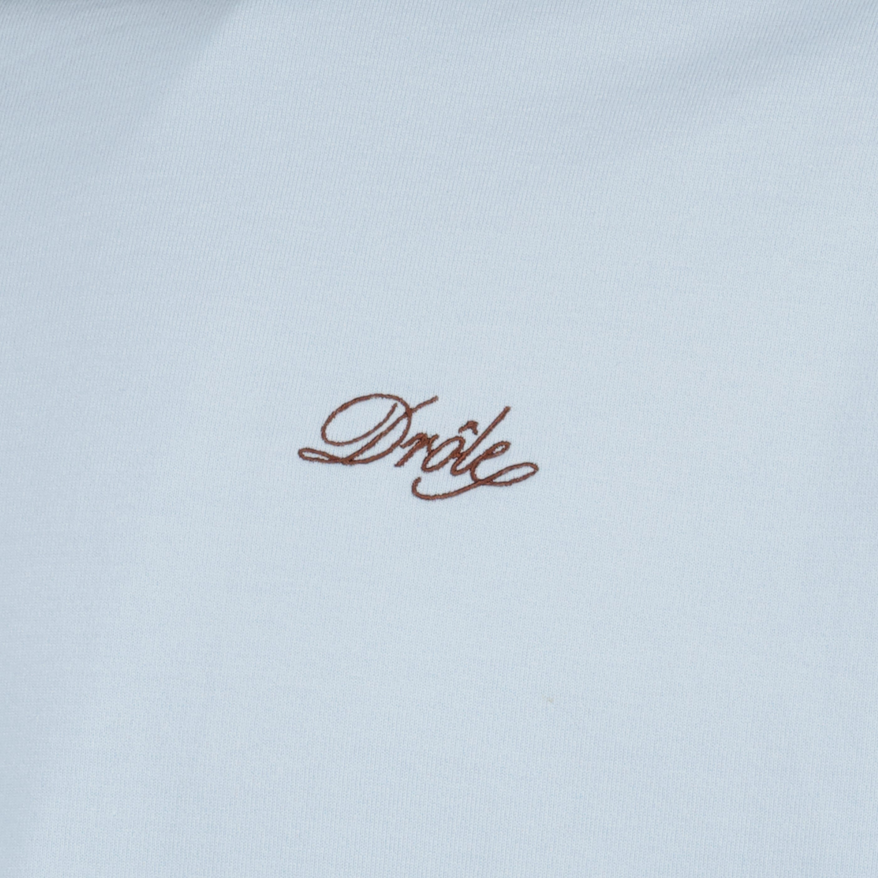 Imagem da t-shirt azul Drôle Belissima da marca Drôle De Monsieur para Homem - Temporada Primavera-Verão 2026 - Vista Detalhada_1