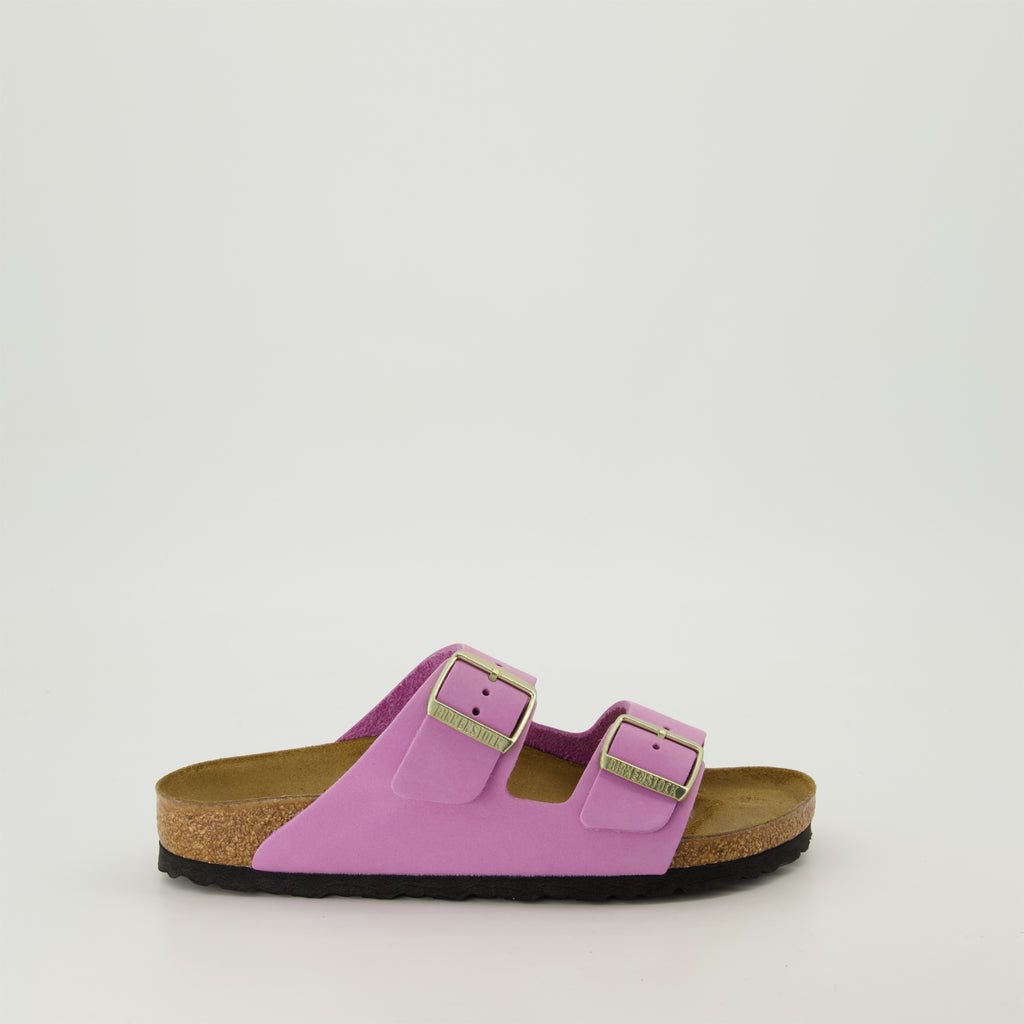 Scarpe aperte Sandales Arizona Birkenstock Viola Femme