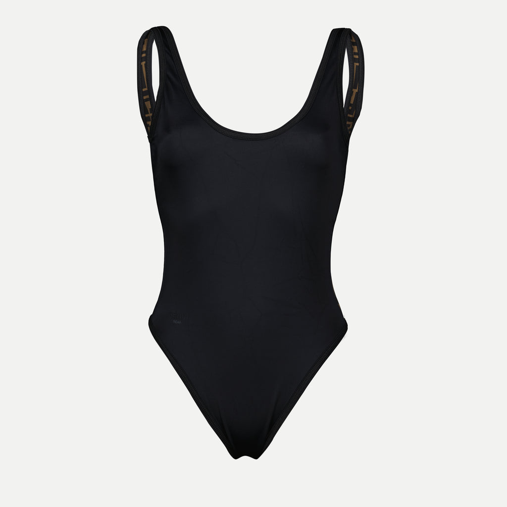 Beachwear Maillot de bain Fendirama Fendi Marron Femme