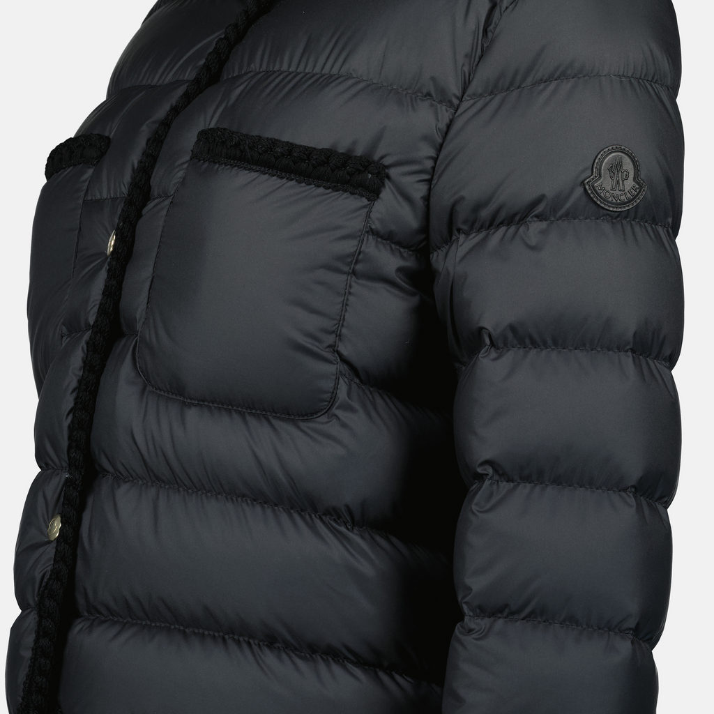 Manteaux Doudoune noire Gencay Moncler Noir Femme