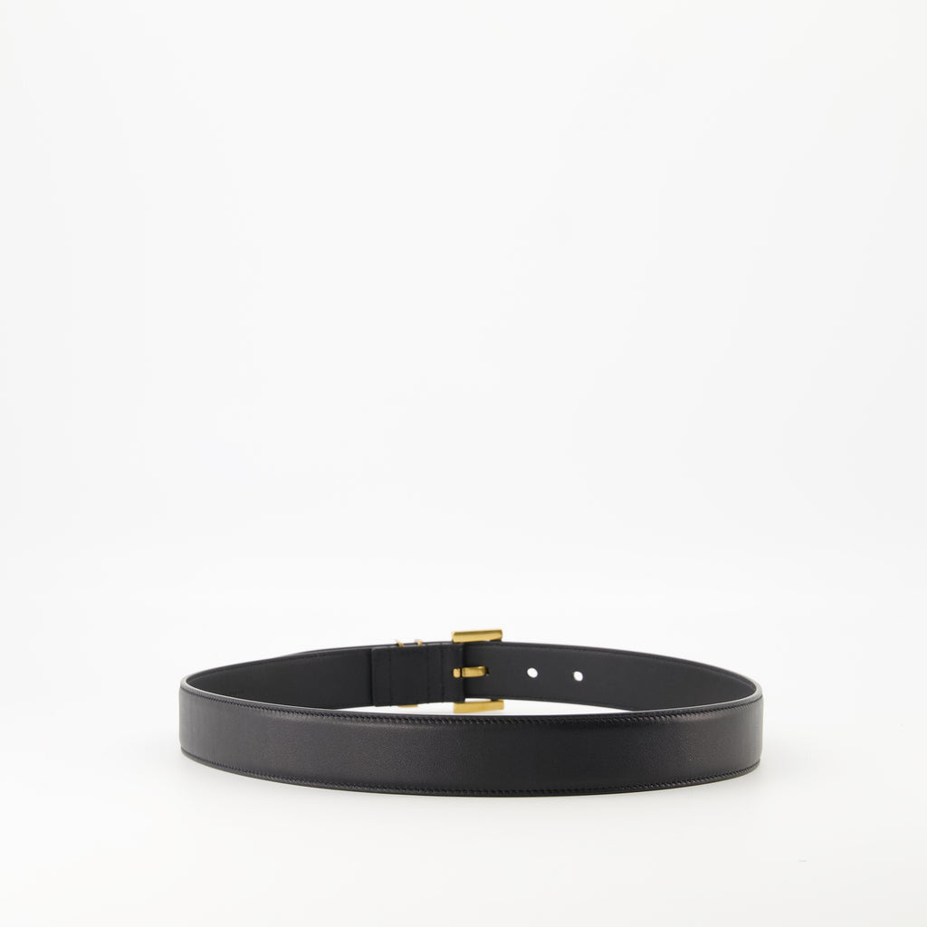 Ceintures Ceinture Cassandre Saint Laurent Noir Femme