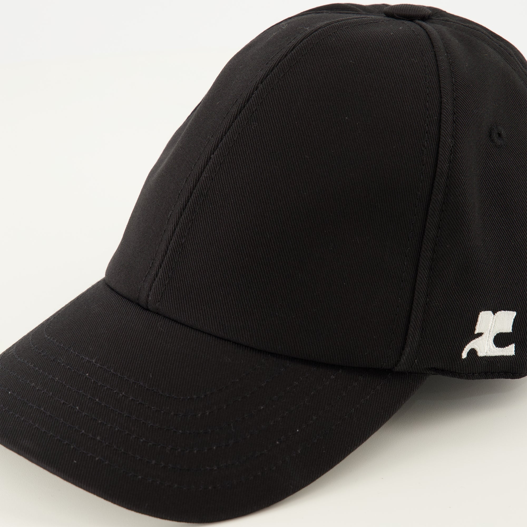 Chapeaux, casquettes et bonnets Casquette AC noir Courrèges Noir Femme