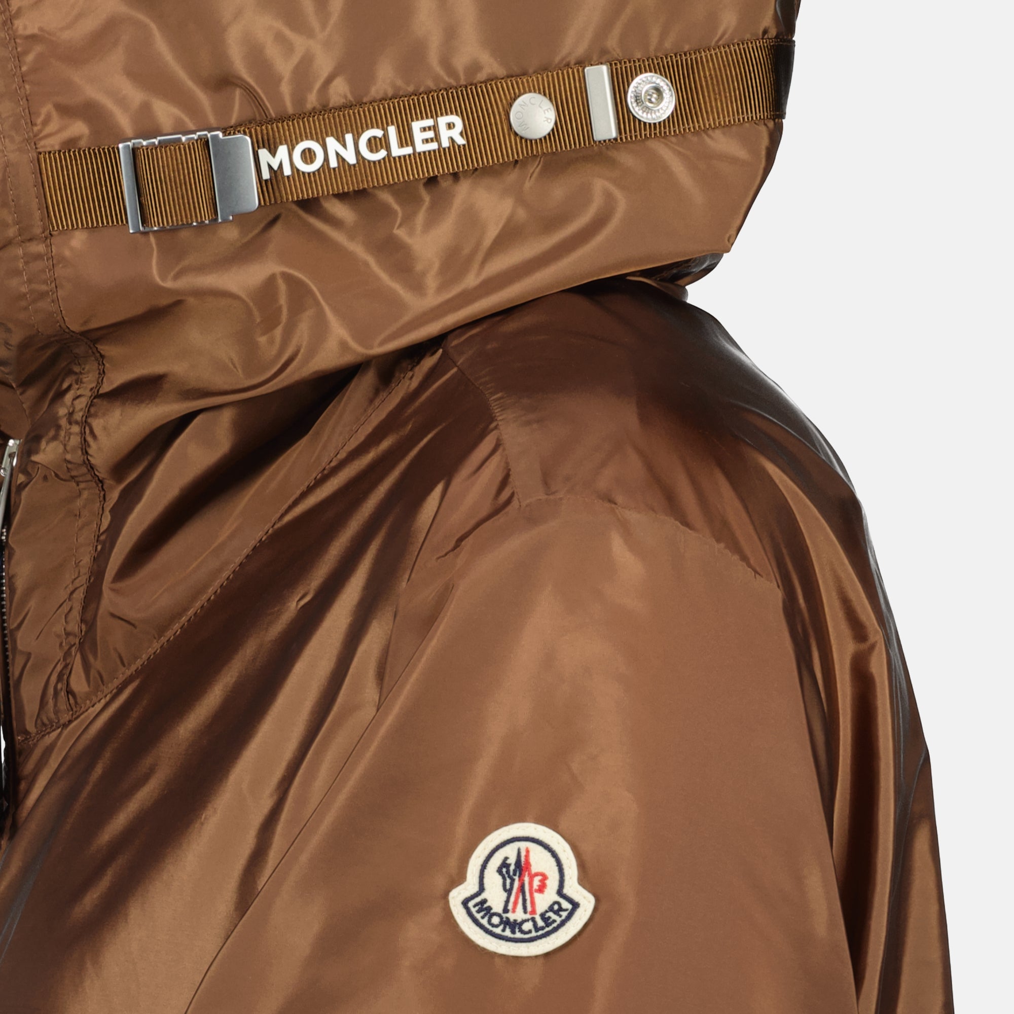 Image de l'article Coupe-vent Remoray marron de la marque Moncler pour Homme - Saison Printemps-Été 2026 - Vue détaillée_1