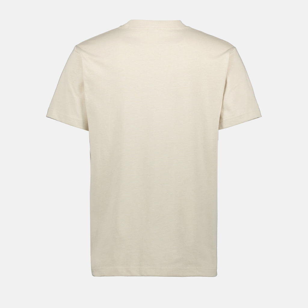 T-shirts T-shirt à logo brodé Dior Beige Homme