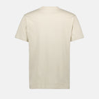 T-shirts T-shirt à logo brodé Dior Beige Homme