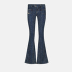 Pantalons Jean D-Ebush-S Diesel Bleu Femme