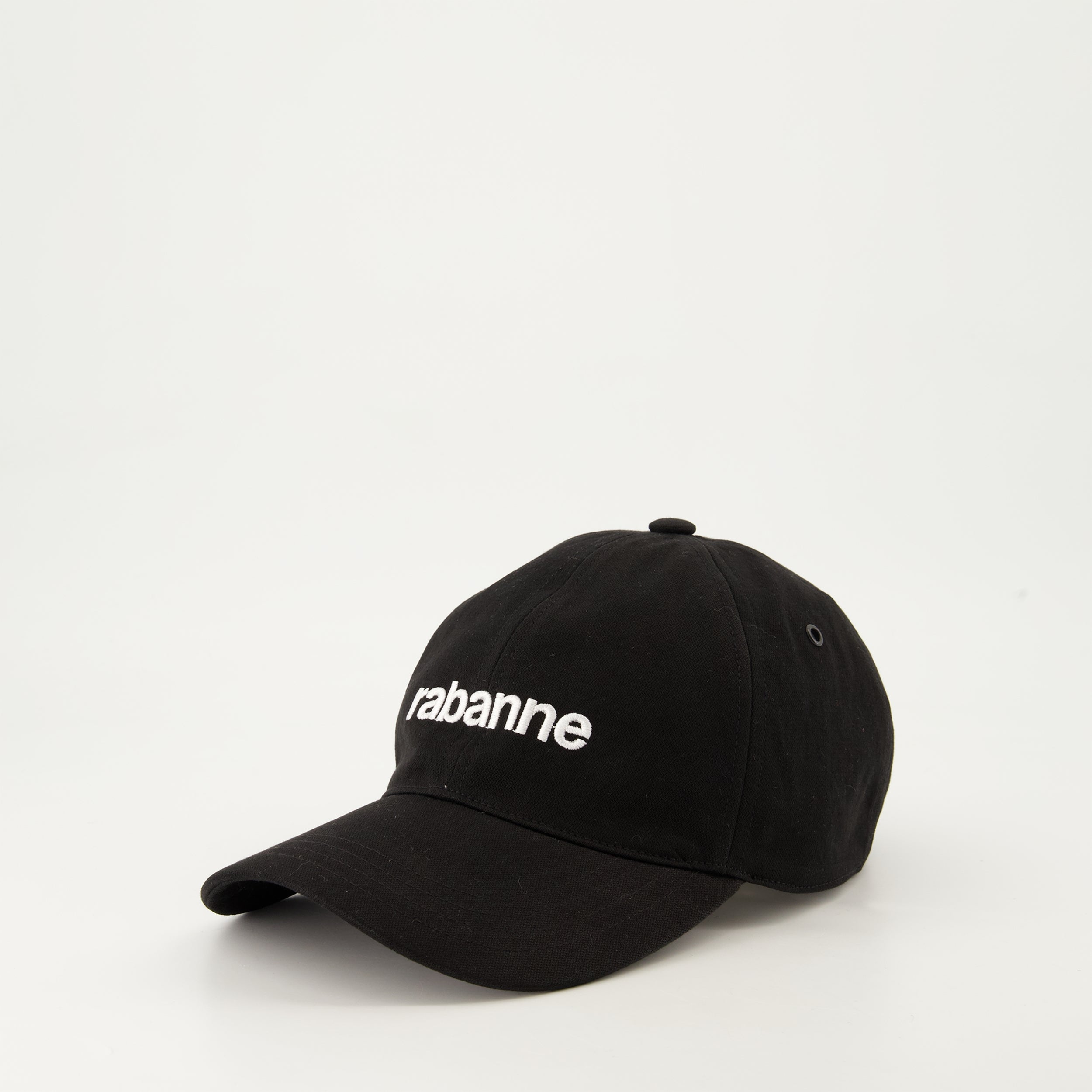 Chapeaux, casquettes et bonnets Casquette à logo Rabanne Noir Femme