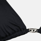 Image de l'article Haut de bikini Elettra en nylon noir de la marque Diesel pour Femme - Saison Printemps-Été 2026 - Vue détaillée_1