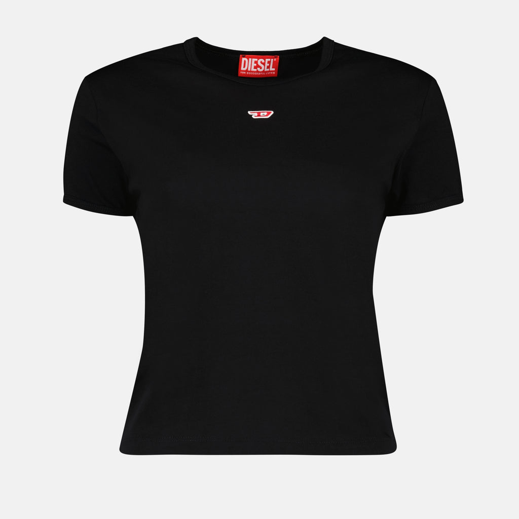 T-Shirts T-shirt T-Uncuntie-long Diesel Schwarz Femme