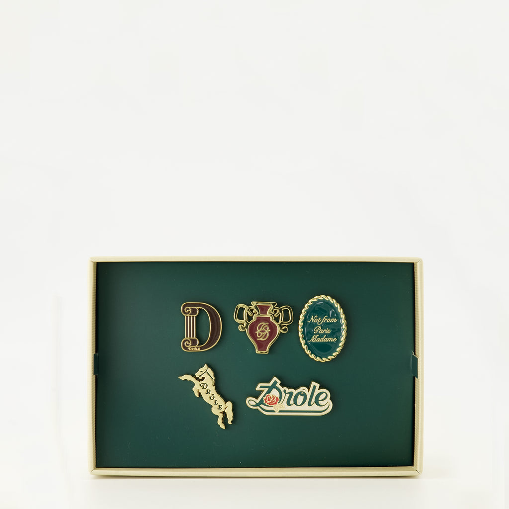 Image of the Pin's Racing Box from the brand Drole De Monsieur for Men - Autumn-Winter 2025 - Front View