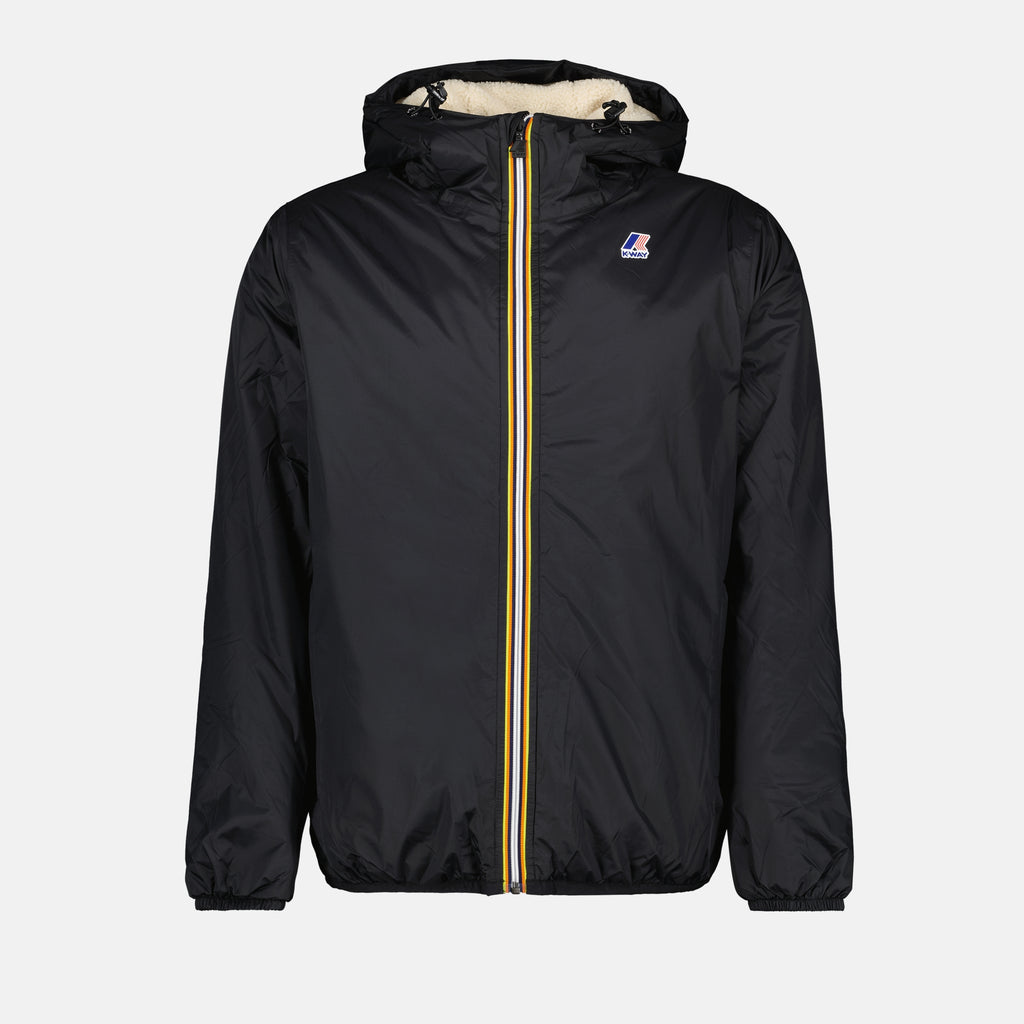 Giacche Veste Le vrai 3.0 Eiffel Orsetto K-Way Nero Unisex
