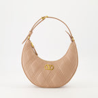 Sacs à main et épaule Mini sac Hobo Quiltie 67 Valentino Garavani Rose Femme