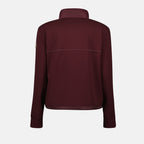 Vestes Veste bi-matière matelassé Moncler Bordeaux Femme