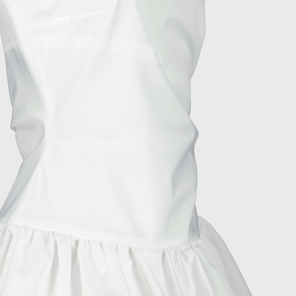 Image of the Patou brand white mini bloomer dress for women - Spring-Summer 2026 - Detailed view_2