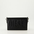 Bolsos bandolera Sac camera 3D Diesel Negro Unisexo