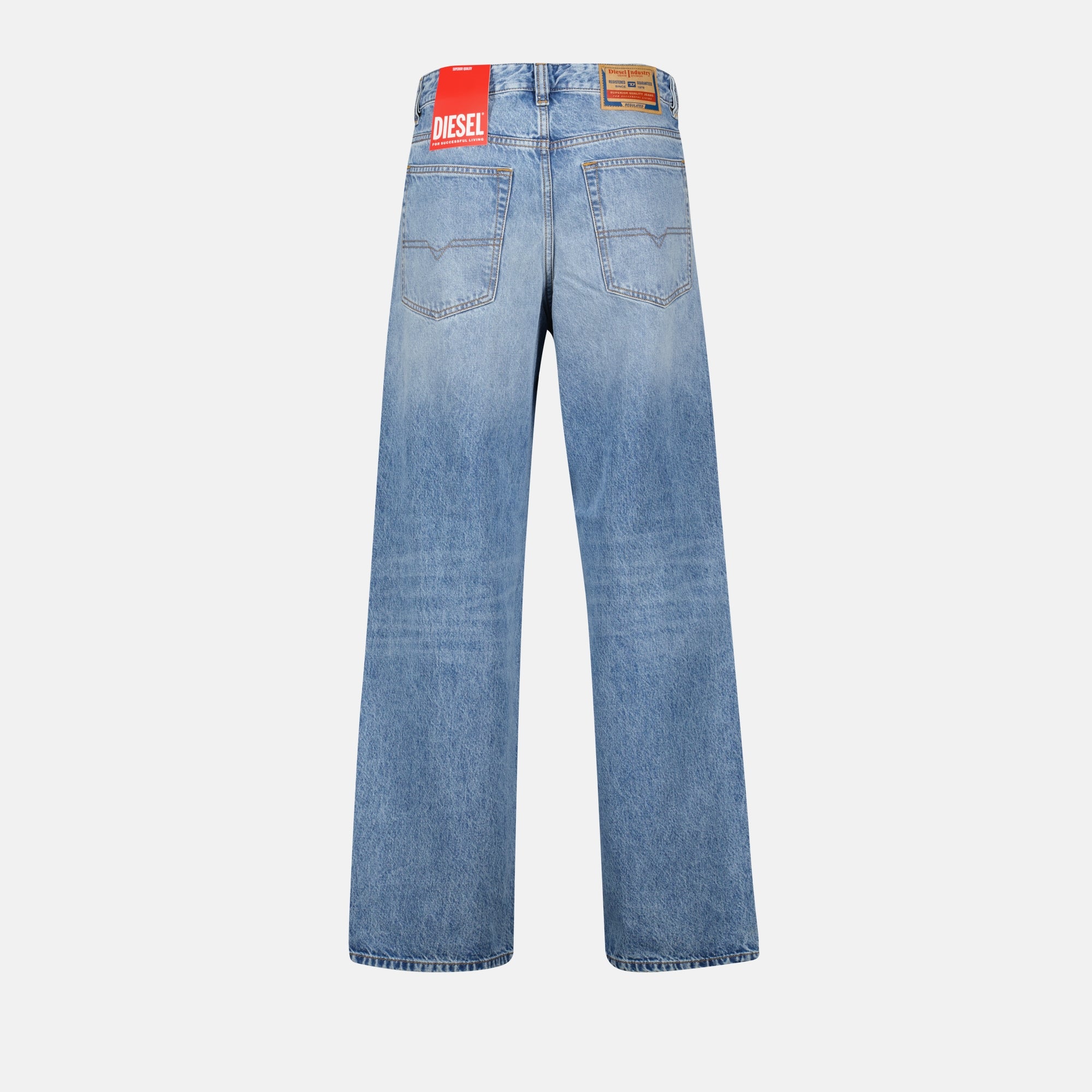 Pants 2001 D-Macro Light Blue Jeans Diesel Blue Men