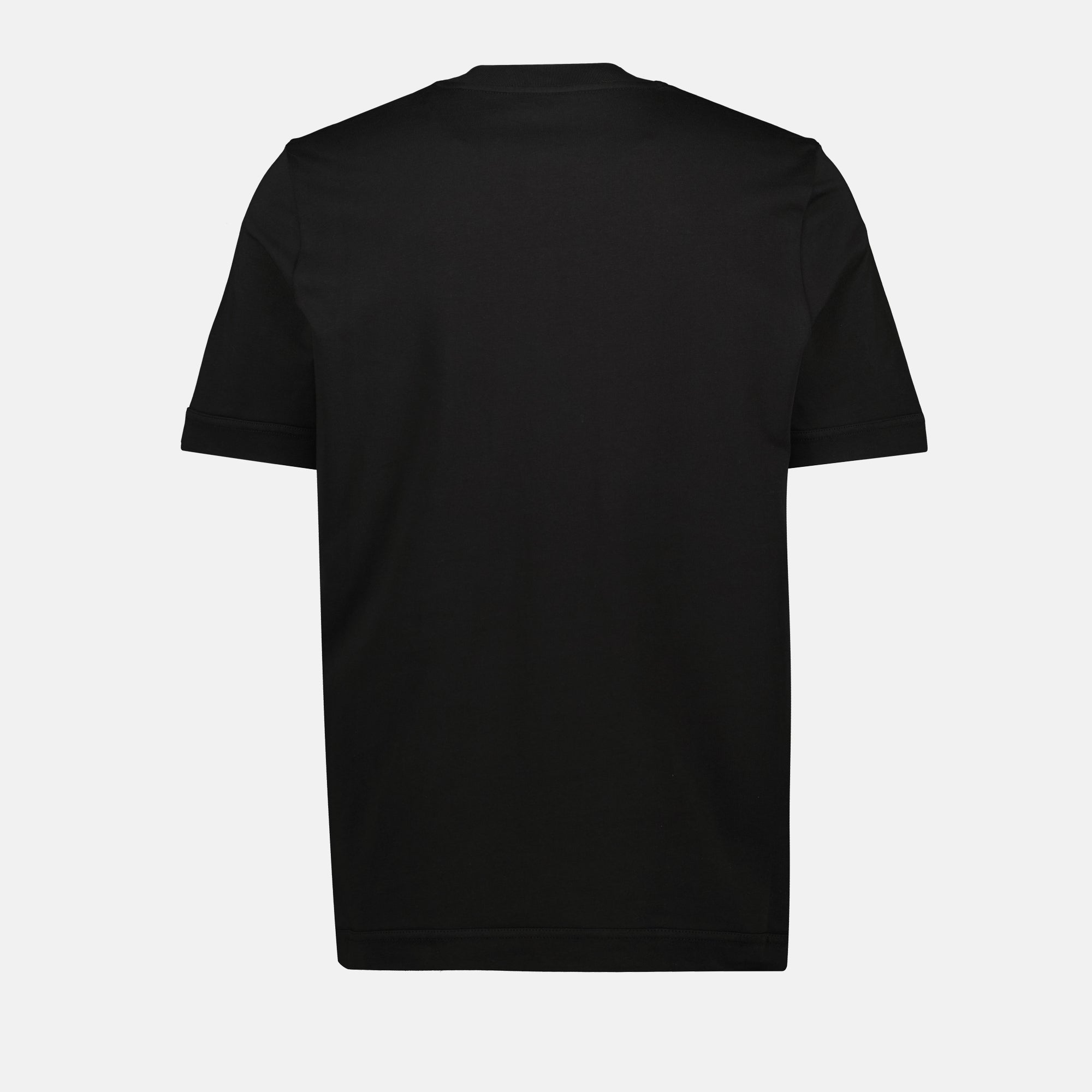 Image de l'article T-shirt logo en cuir de la marque Moncler pour Homme - Saison Automne-Hiver 2025 - Vue de Dos